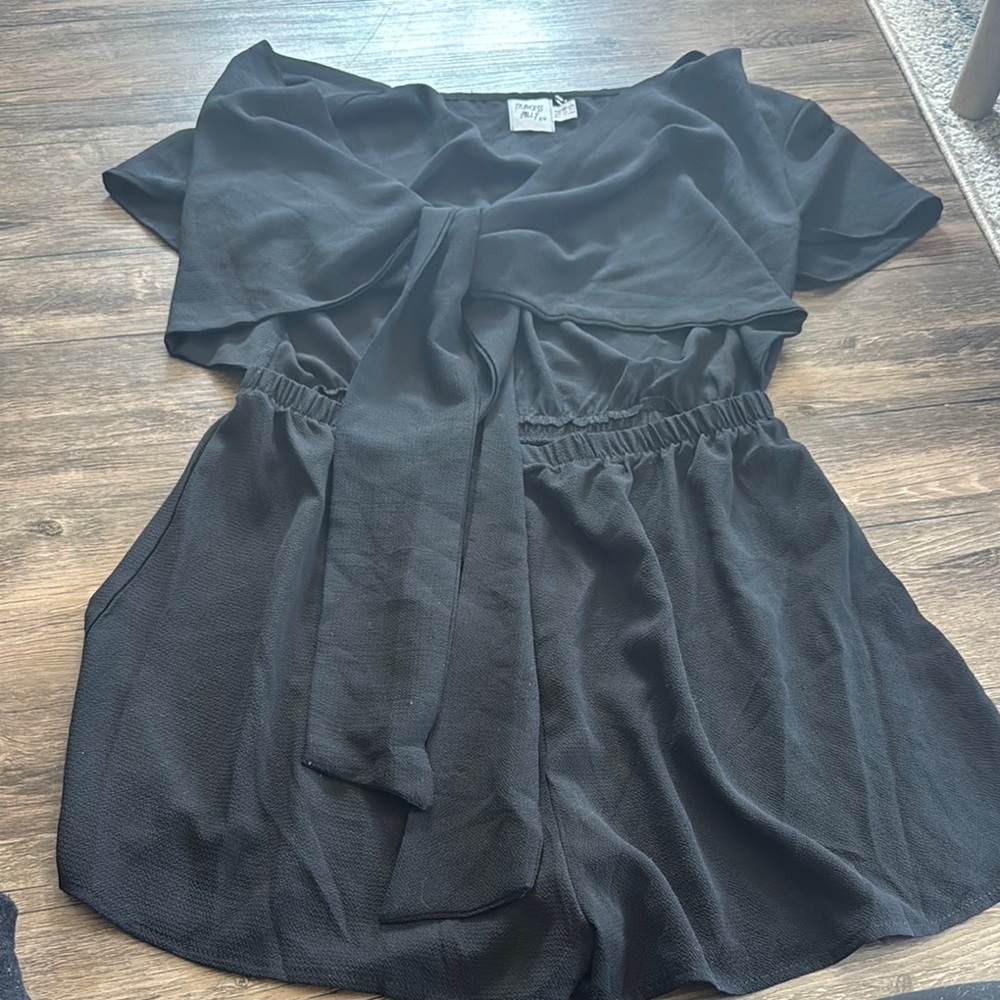 Tie front romper never worn from Princess Polly